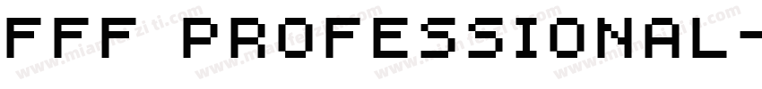 FFF Professional字体转换
